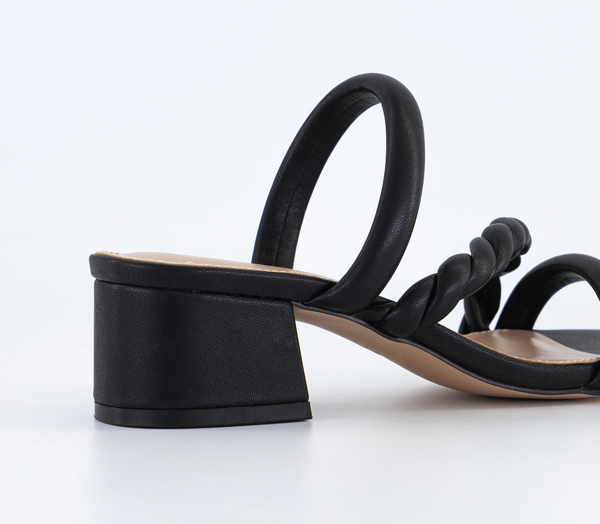 OFFICEMerry Plait Detail MulesBlack