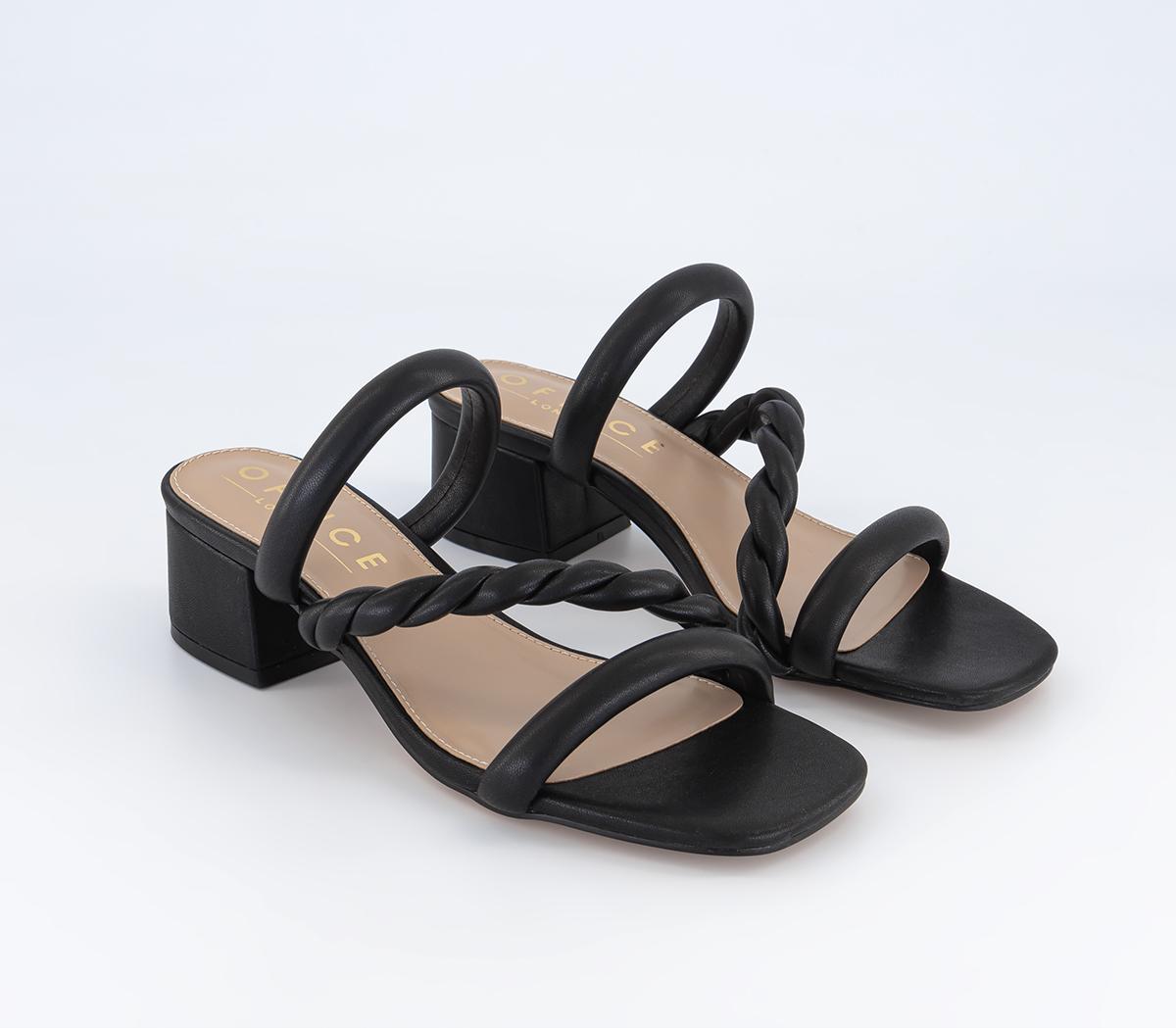 OFFICEMerry Plait Detail MulesBlack