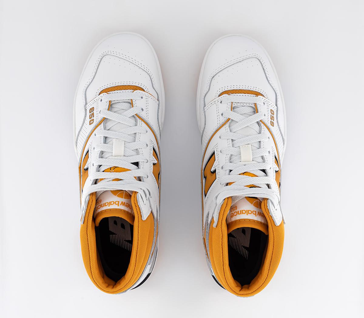 New BalanceBB650 TrainersWhite Orange