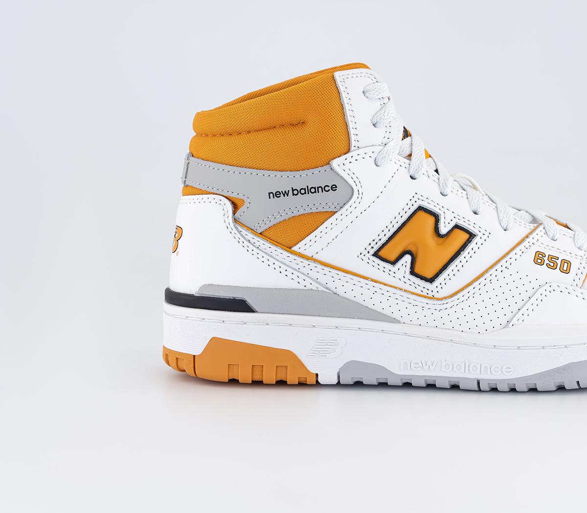 New BalanceBB650 TrainersWhite Orange