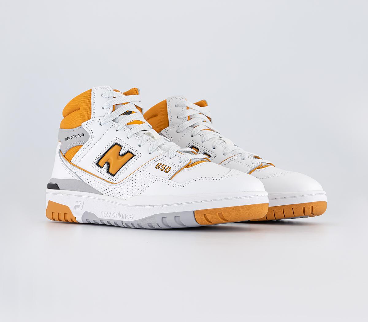 New BalanceBB650 TrainersWhite Orange