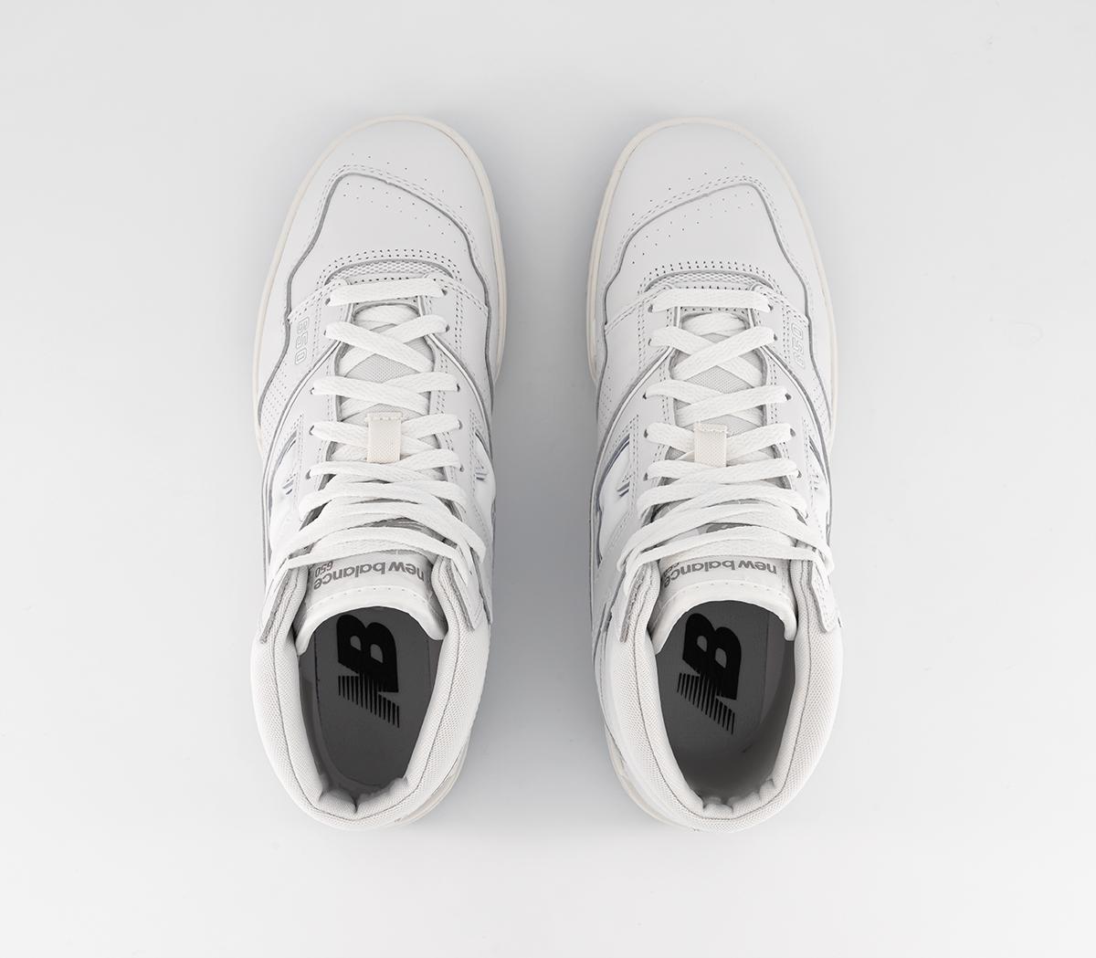 New BalanceBB650 Trainers White White White