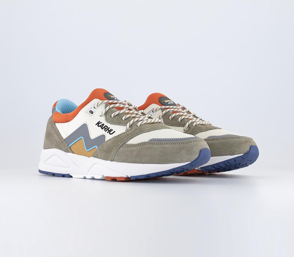 Karhu Aria 95 Trainers Abbey Stone Silver - Men's Trainers