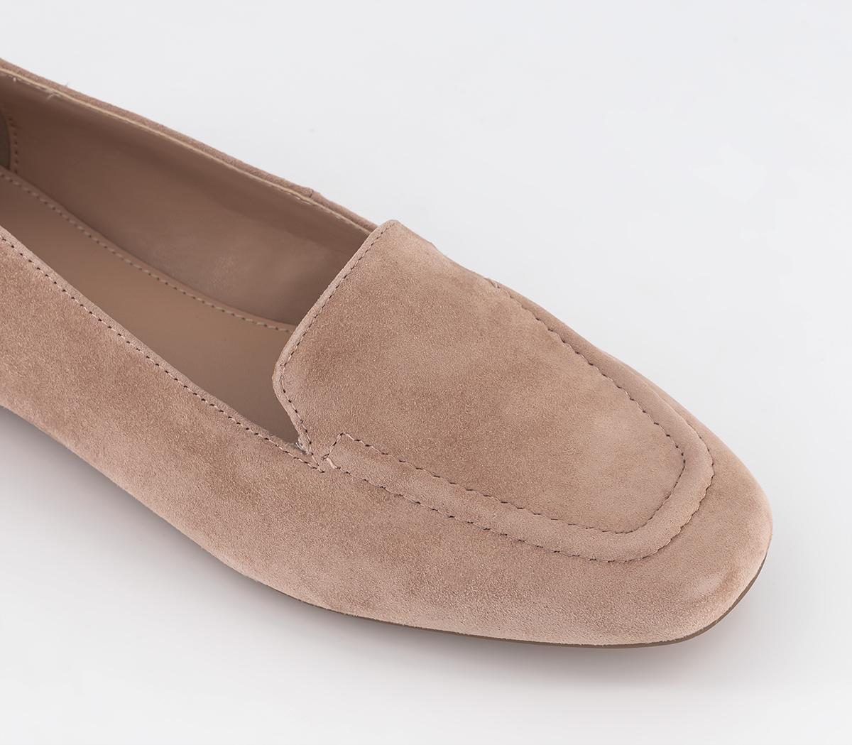 OFFICEWide Fit Flying Suede LoafersBlush Suede