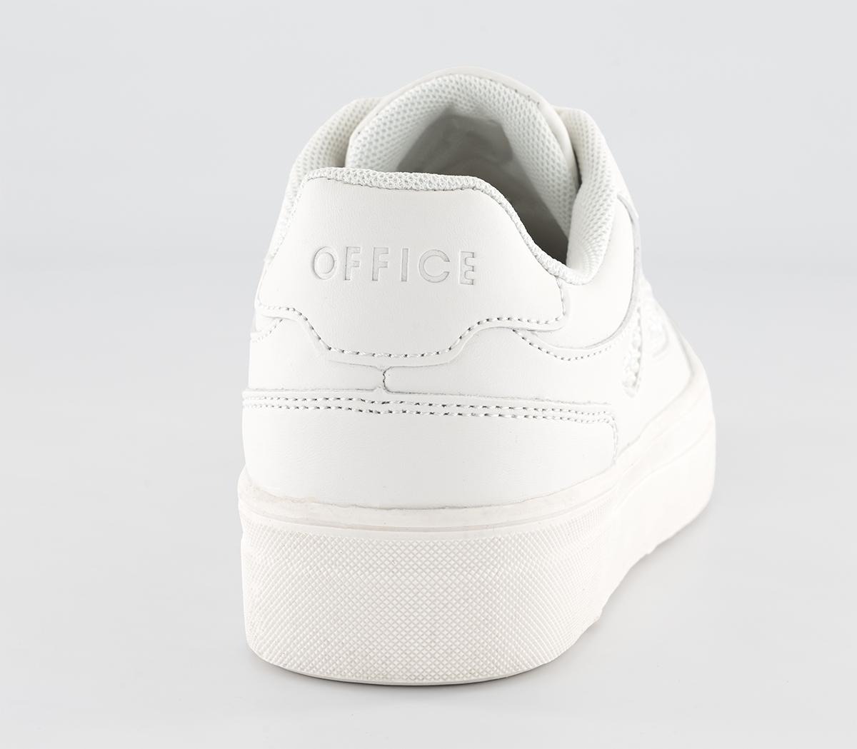 OFFICEFaye Pearl Embellished TrainersWhite Embellished