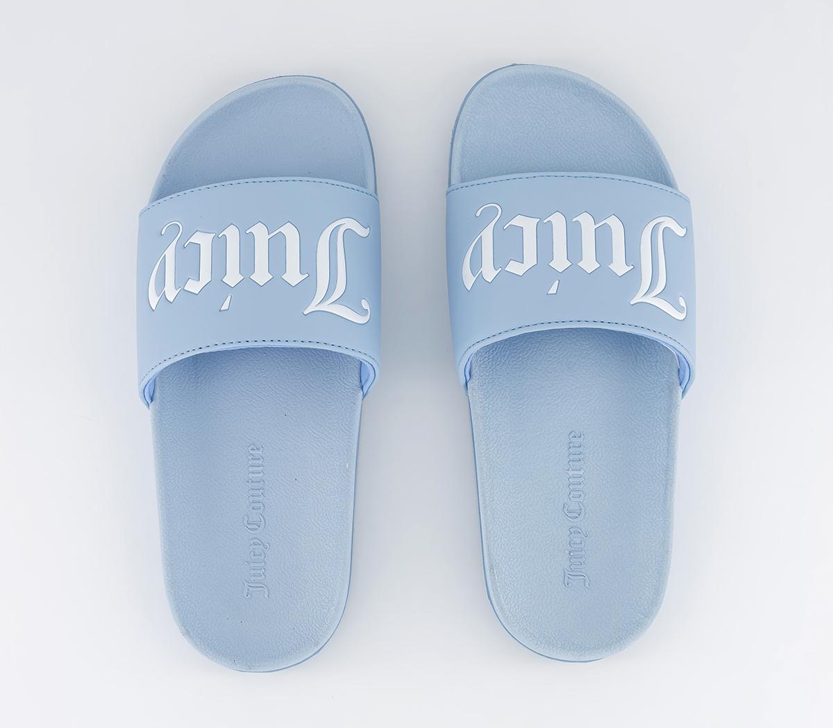 Juicy CouturePatti Padded Strap SlidersNantucket Breeze Blue