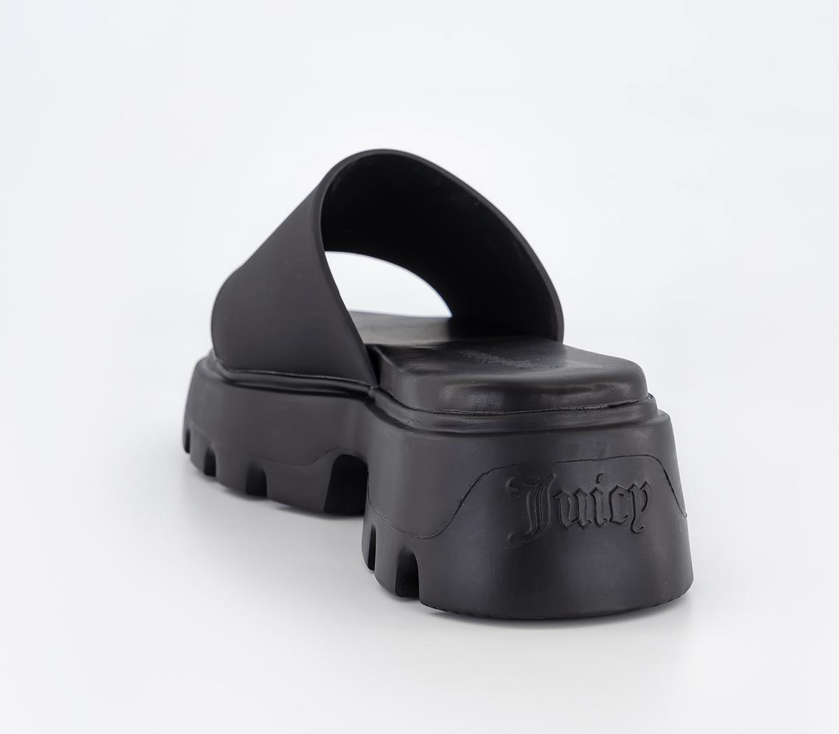 Juicy CoutureBaby Track SandalsBlack