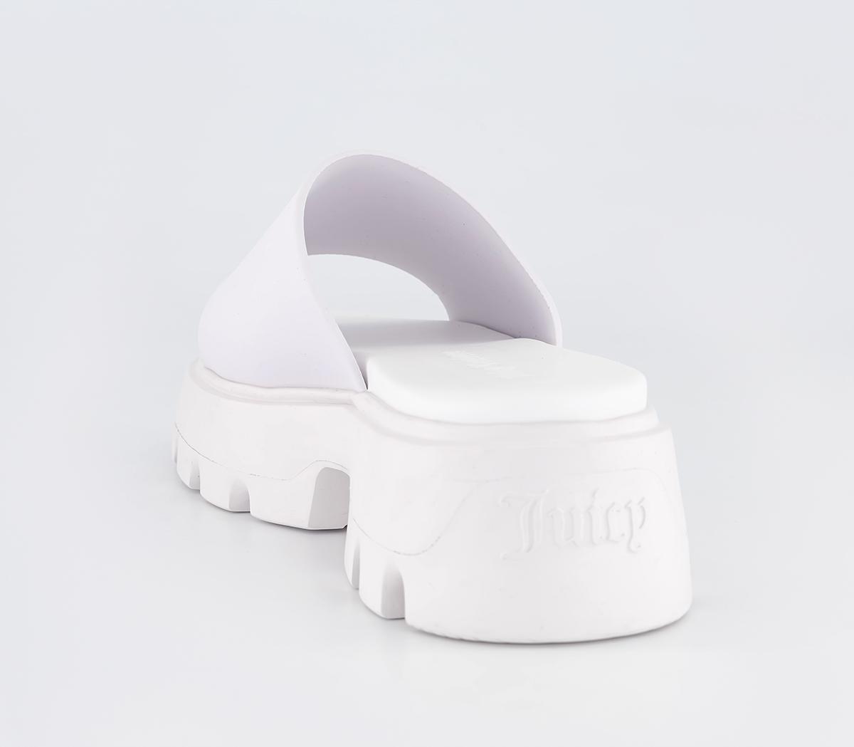 Juicy CoutureBaby Track SandalsWhite