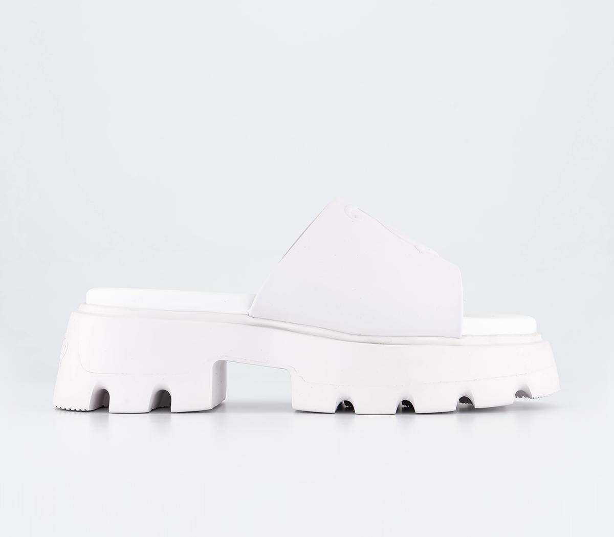 Baby Track Sandals White