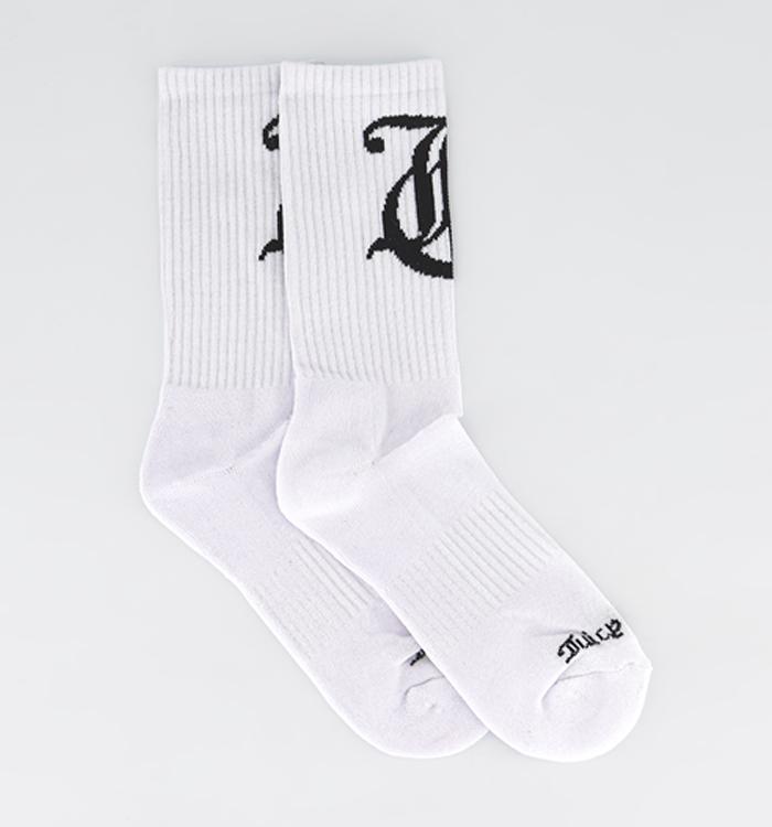 Juicy Couture Louie Socks White