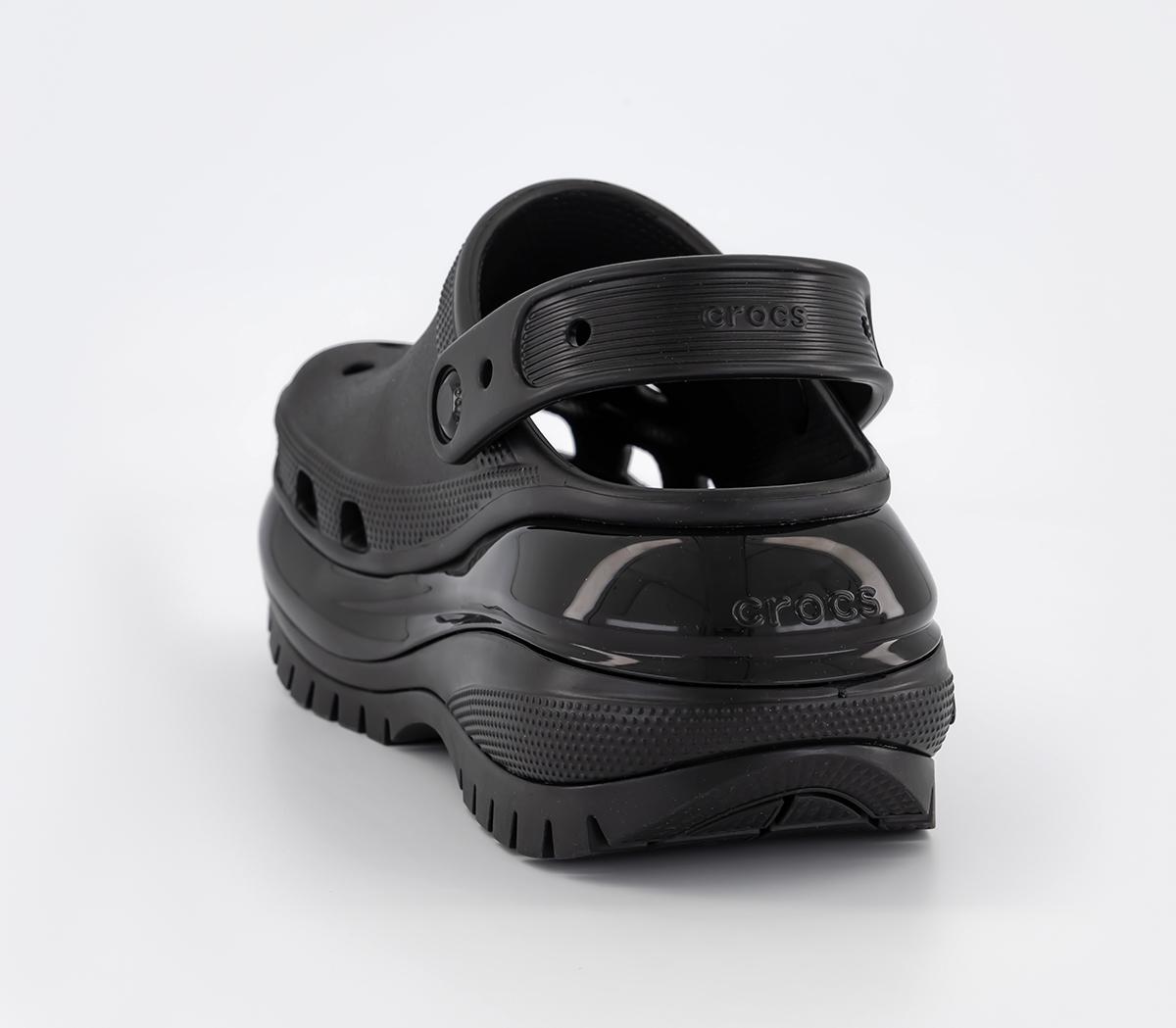 CrocsClassic Mega Crush ClogsBlack