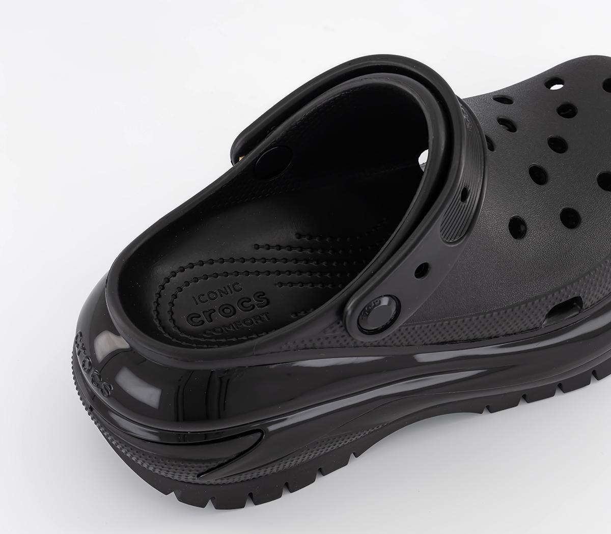 CrocsClassic Mega Crush ClogsBlack