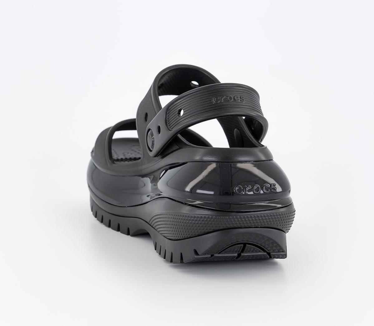 CrocsClassic Mega Crush SandalsBlack