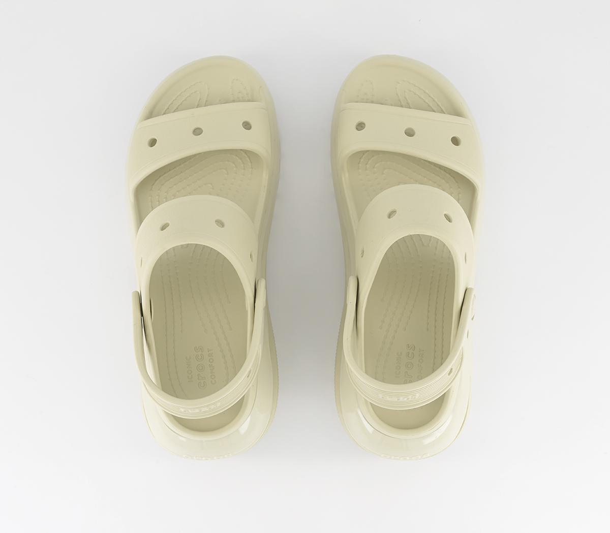 CrocsClassic Mega Crush SandalsBone