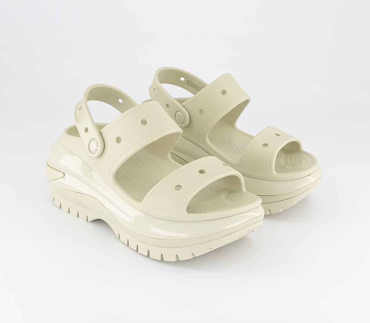 CrocsClassic Mega Crush SandalsBone