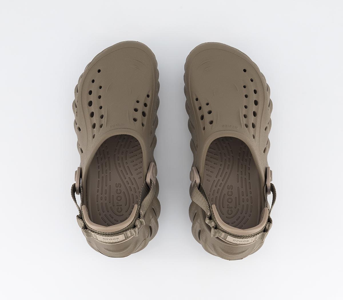 CrocsEcho Clogs WKhaki