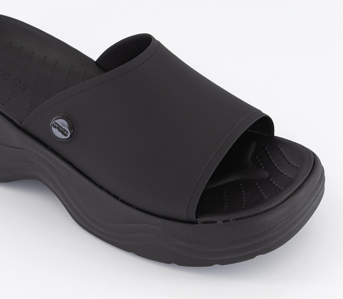 Crocs Crocs Skyline Sliders Black - Women’s Sandals