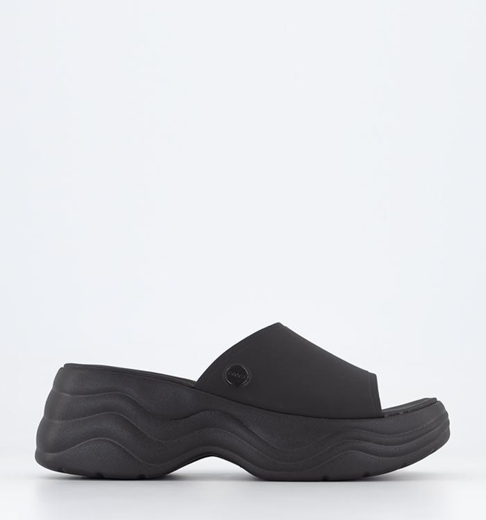 Crocs platform sale slide rainbow