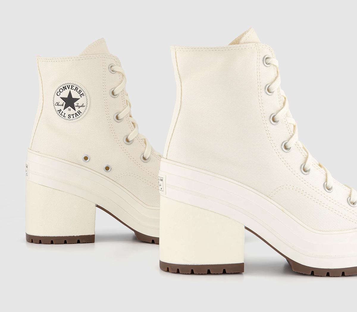 ConverseChuck 70 HeelsEgret Egret Black