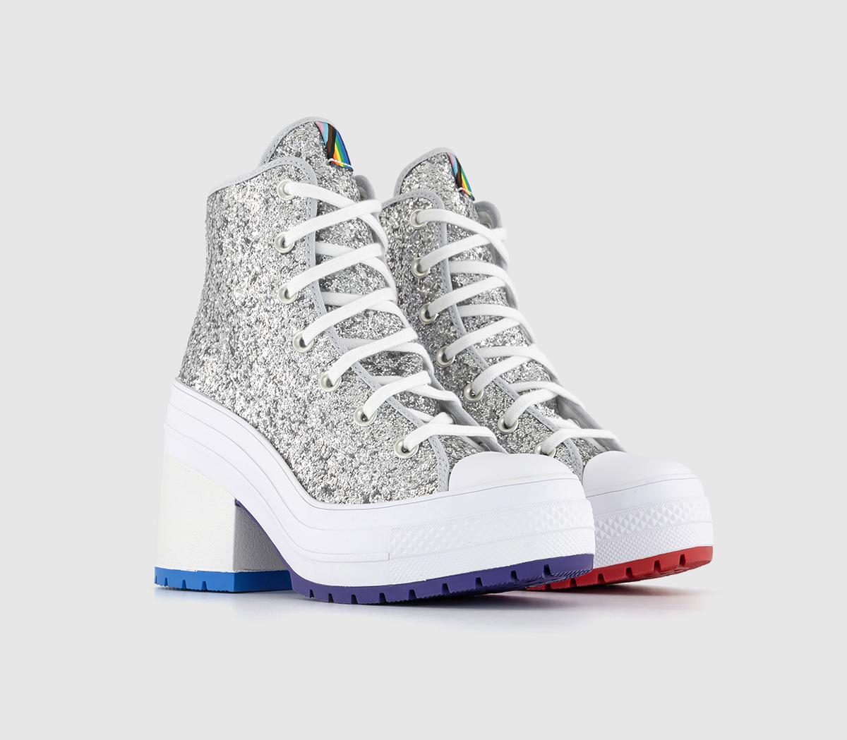 Converse Chuck 70 Heels Converse Chuck 70 Heels Silver Red Court Purple