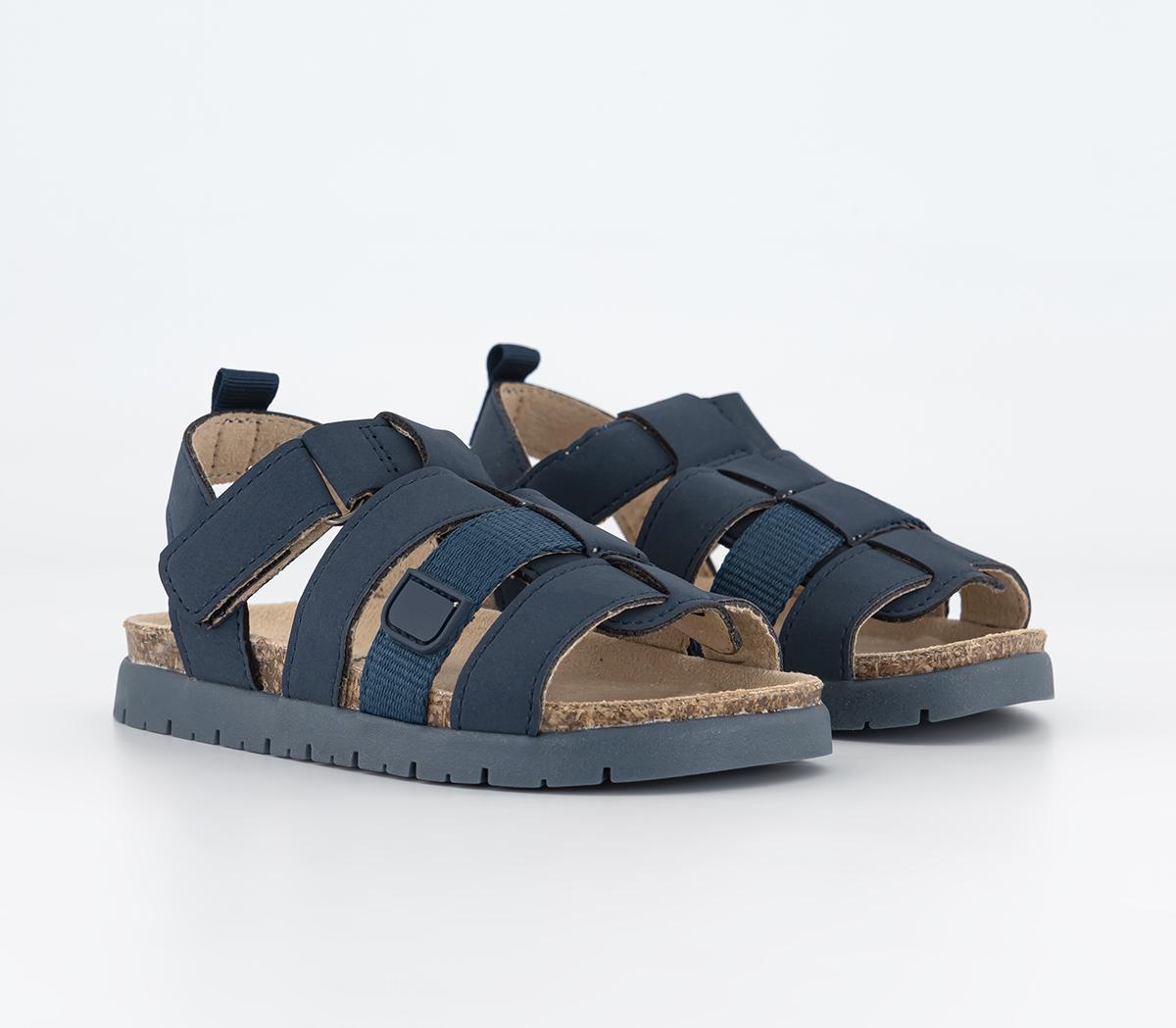 OFFICE KidsDougie Infant Fisherman FootbedsNavy