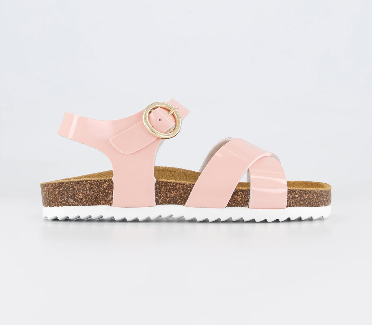 Kids Earth Child Sunny Junior Buckle Sandals Pink