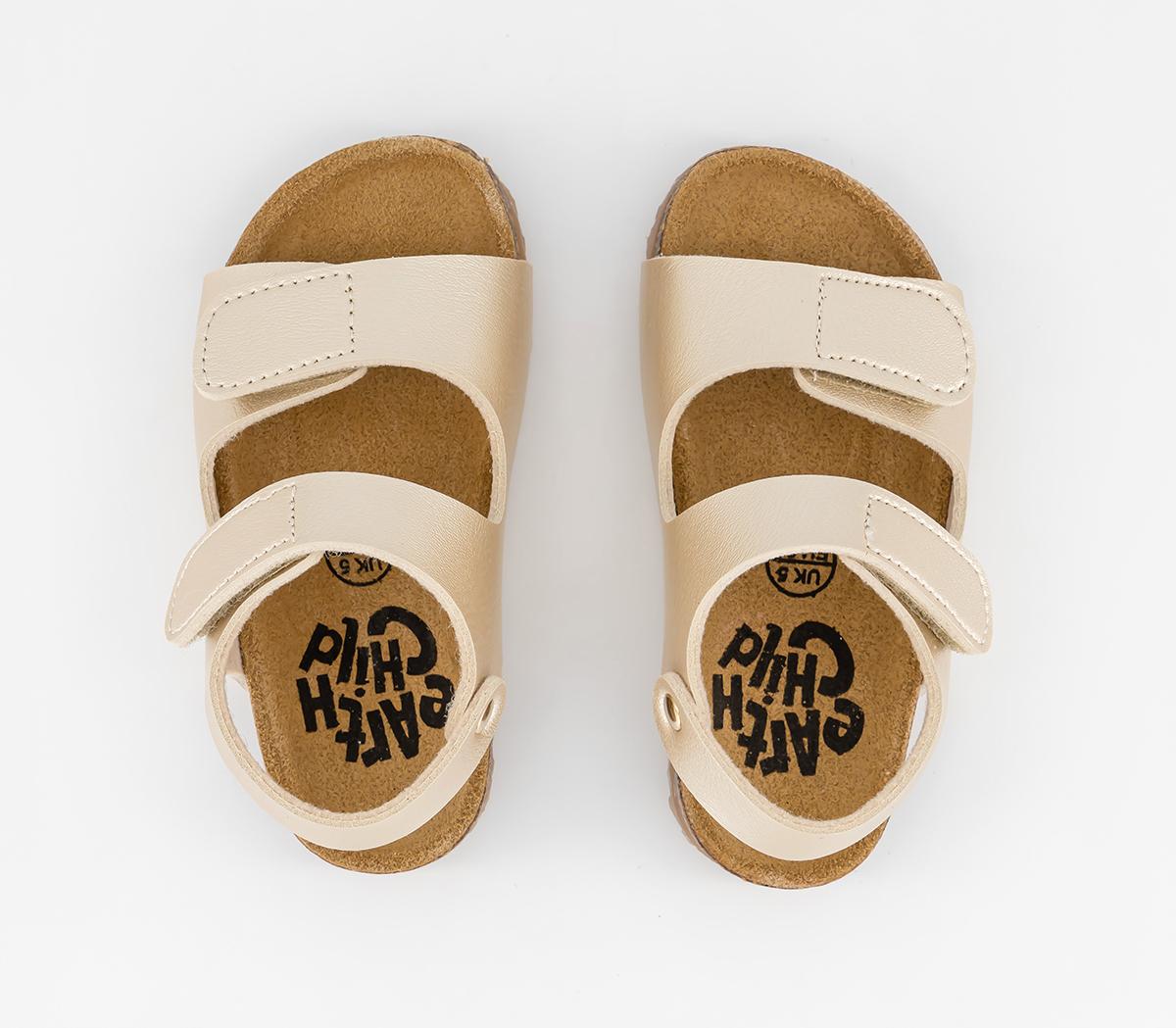 EARTHCHILDTropical Infant Sandals EARTHCHILDTropical Infant SandalsGold