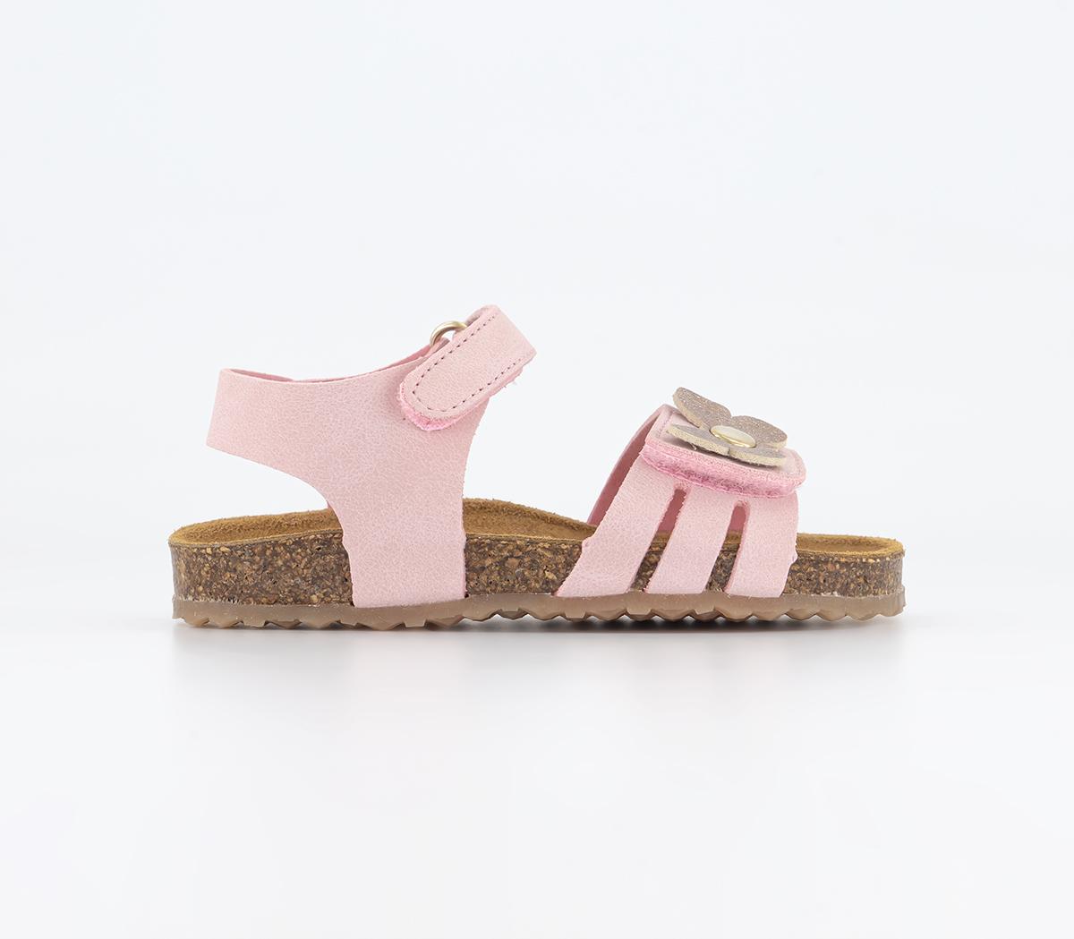 Butterfly Infant Sandals Pink