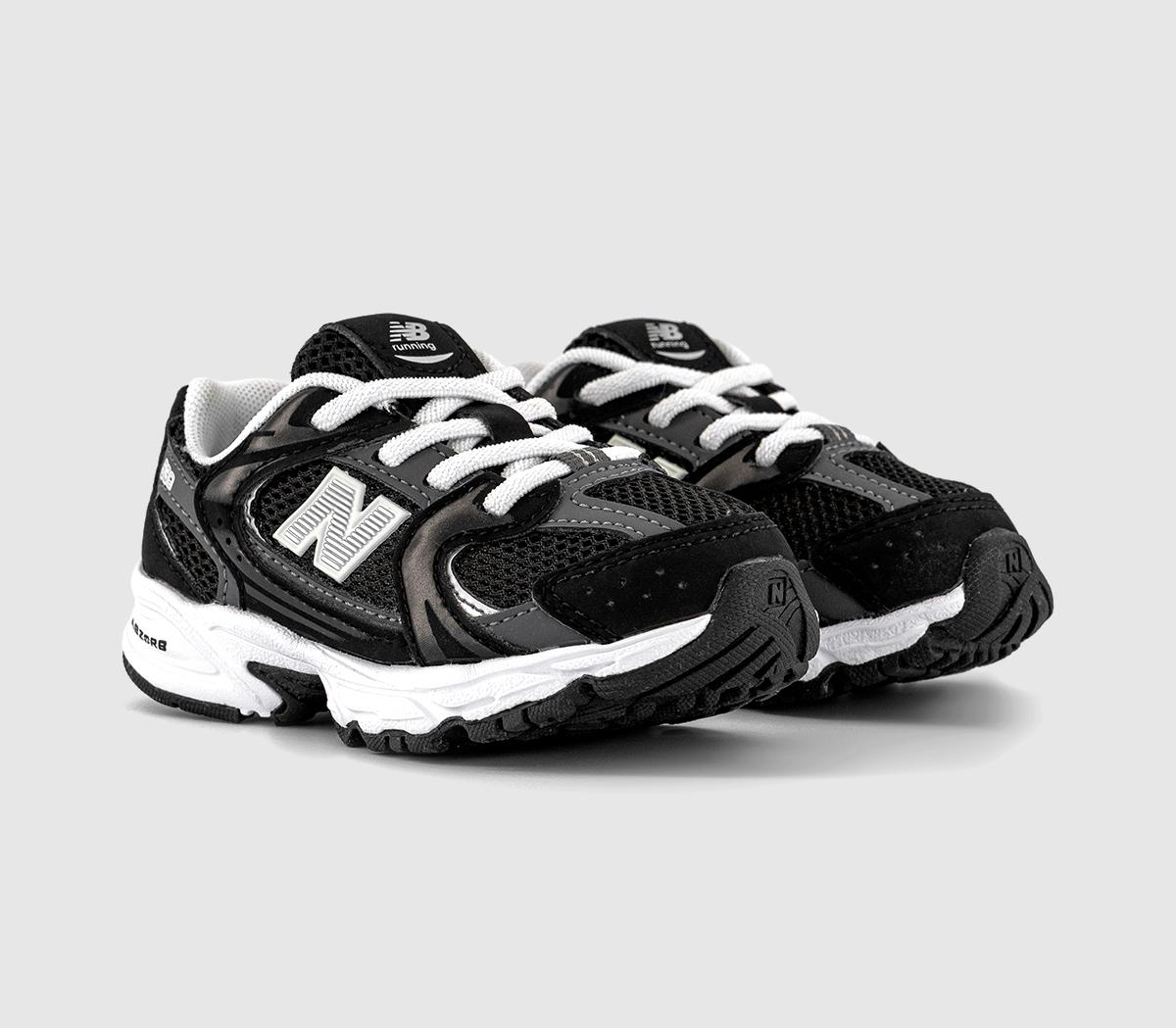 New Balance530 Infant TrainersBlack White