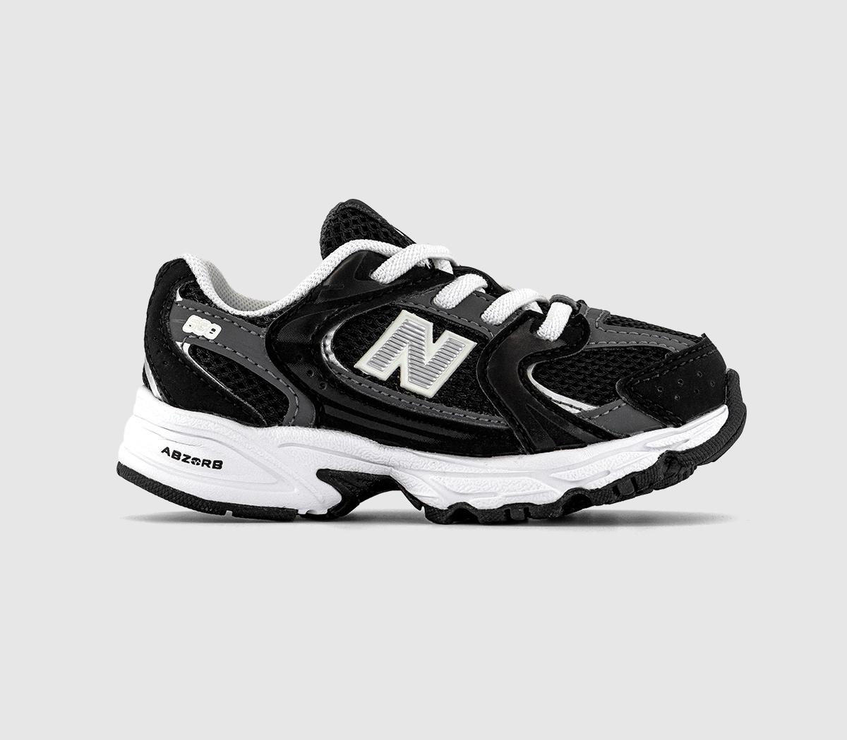 New Balance530 Infant TrainersBlack White