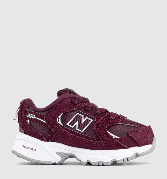 New Balance 530 Infant Infant Trainers Mulled Wine White