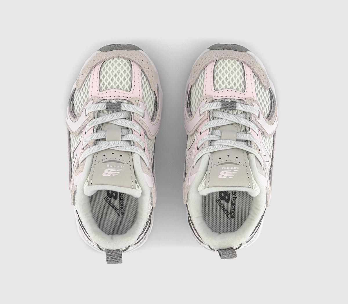 New Balance530 Infant TrainersGrey Matter Pink Salt