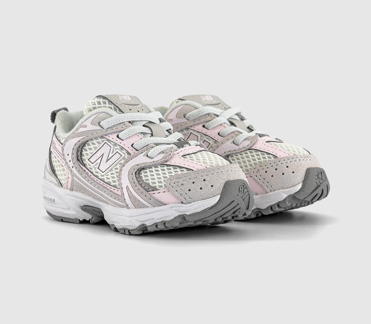 New Balance530 Infant TrainersGrey Matter Pink Salt