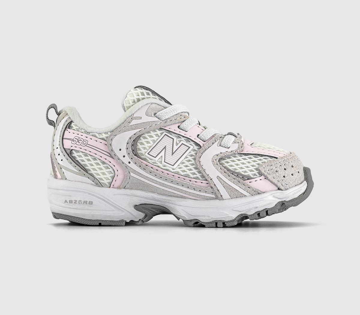 New Balance530 Infant TrainersGrey Matter Pink Salt