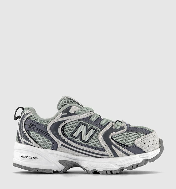 New Balance 530 Infant Trainers Neptune Grey