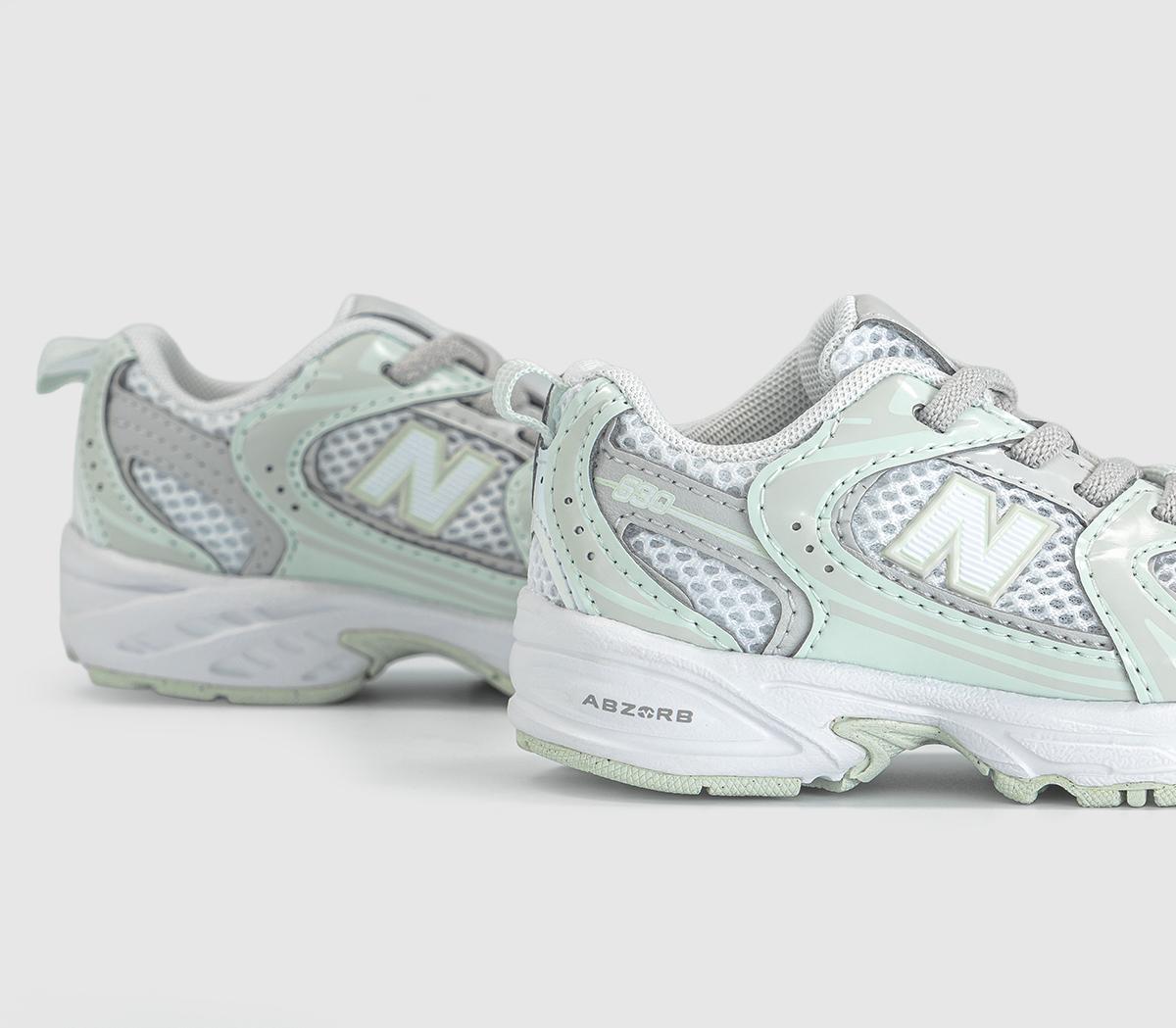 New Balance530 Infant TrainersGrey Matter Mint Water