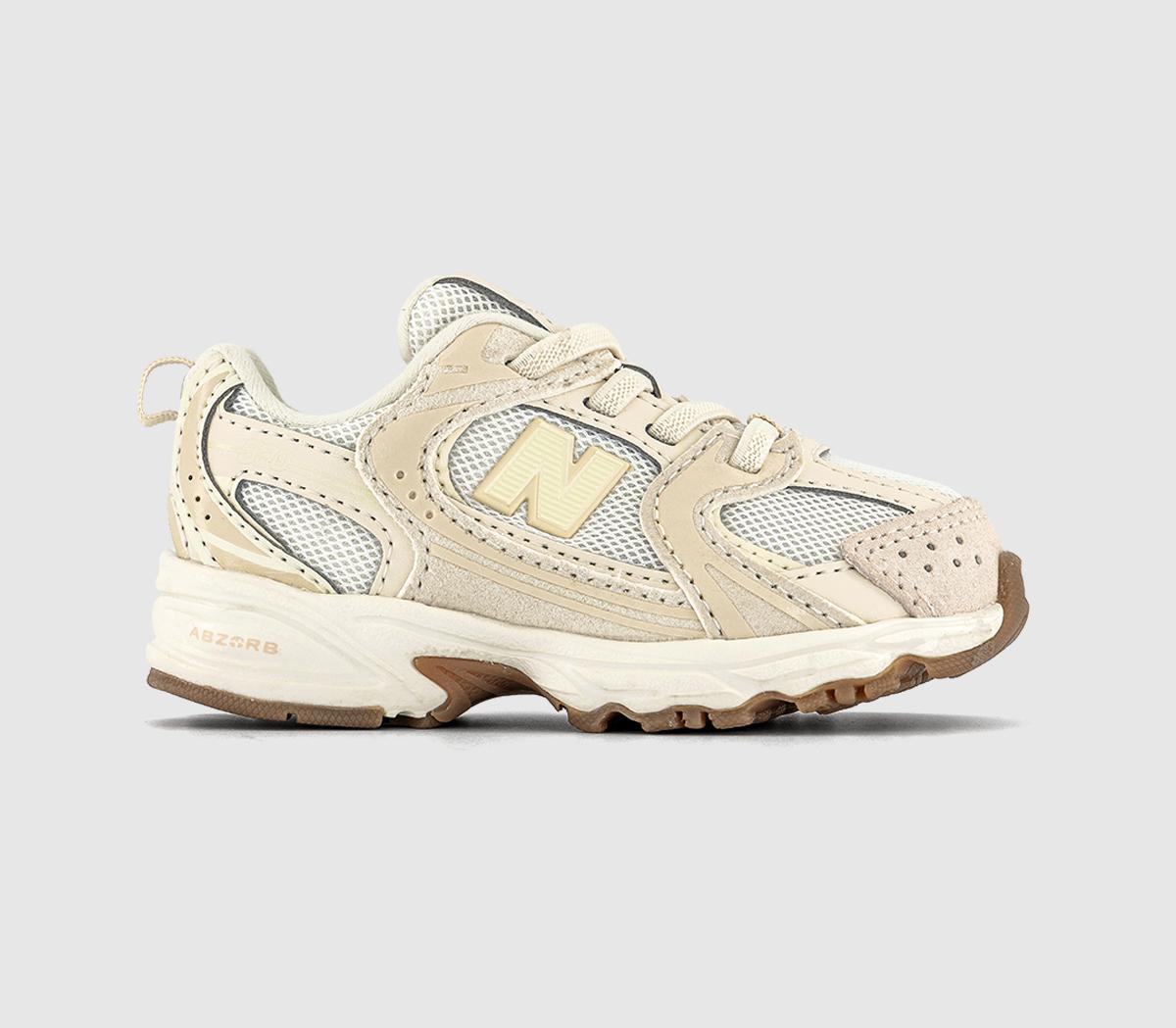 New Balance 530  Trainers Bisque  Brown in   Size 9, Office Shoes