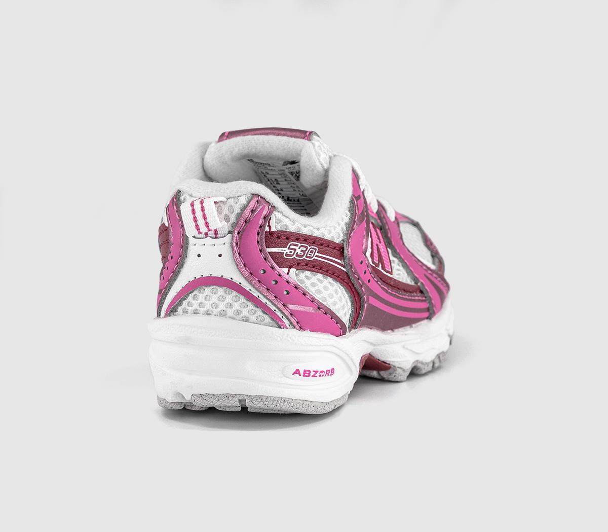 New Balance530 Infant TrainersPink Satin Shadow Red