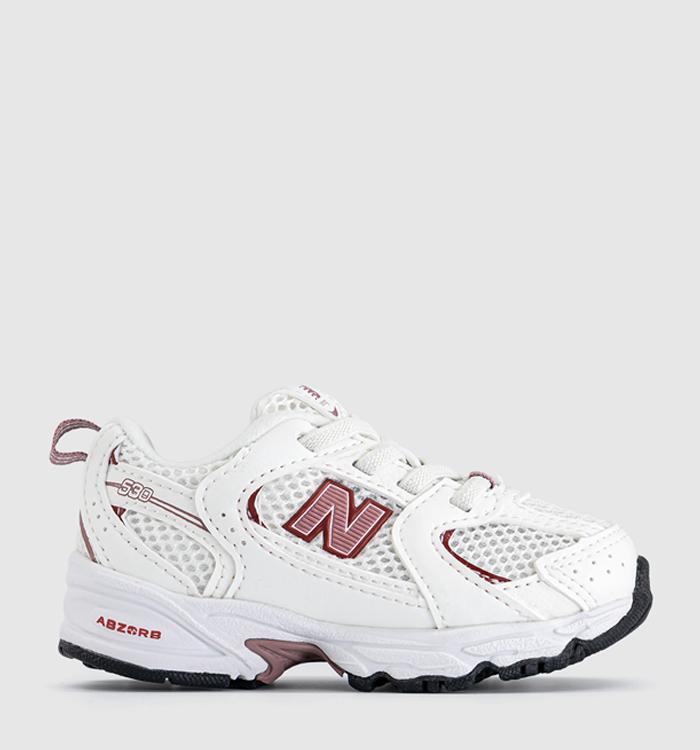 New Balance 530 Infant Trainers Sea Salt Rosewood