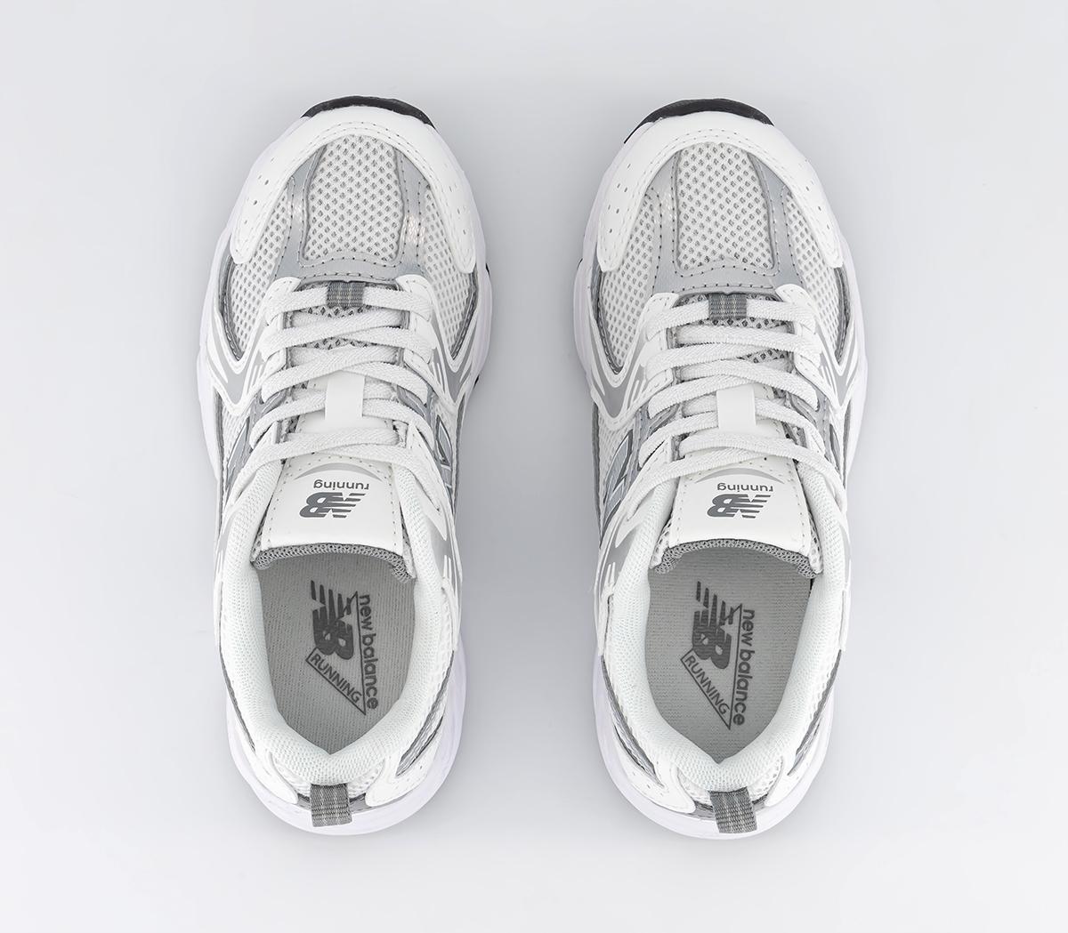 New Balance530 Youth Trainers White Silver