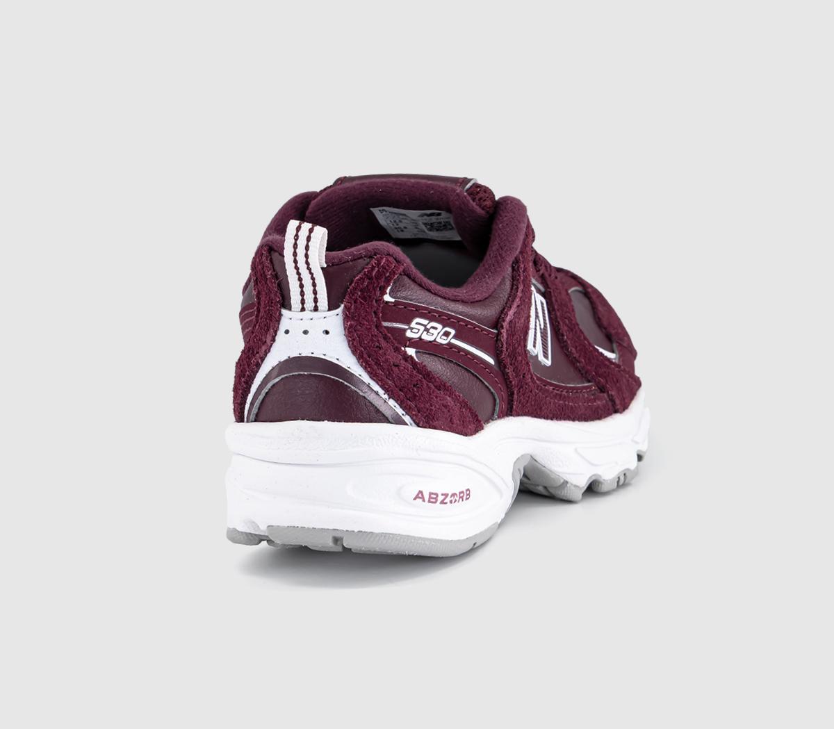 New Balance530 Youth Trainer Mulled Wine White