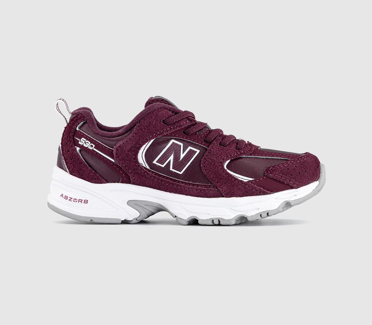 New Balance530 Youth Trainer Mulled Wine White