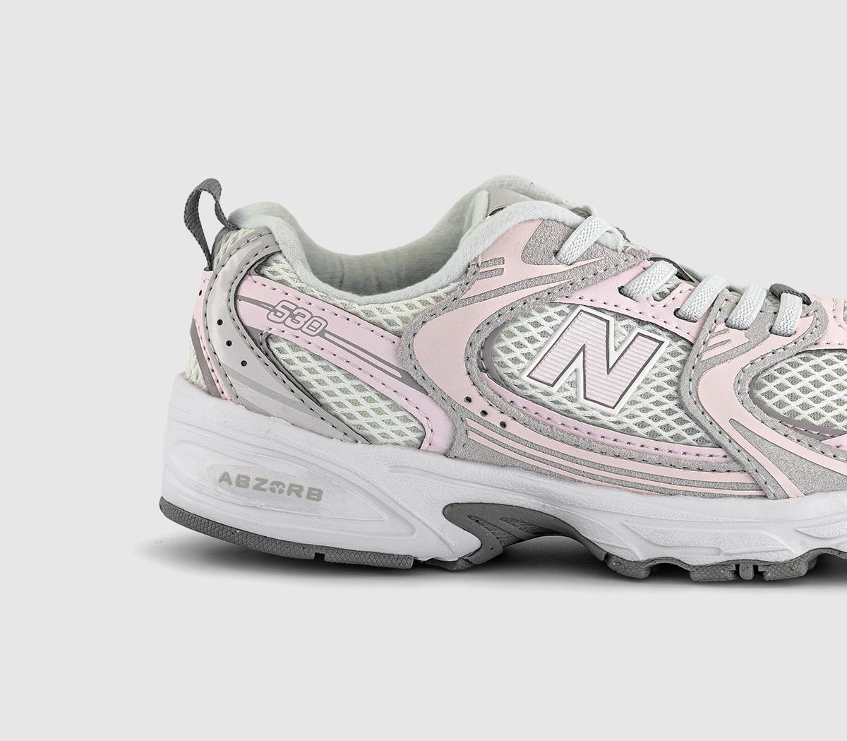 New Balance530 Youth TrainersGrey Matter Pink Salt