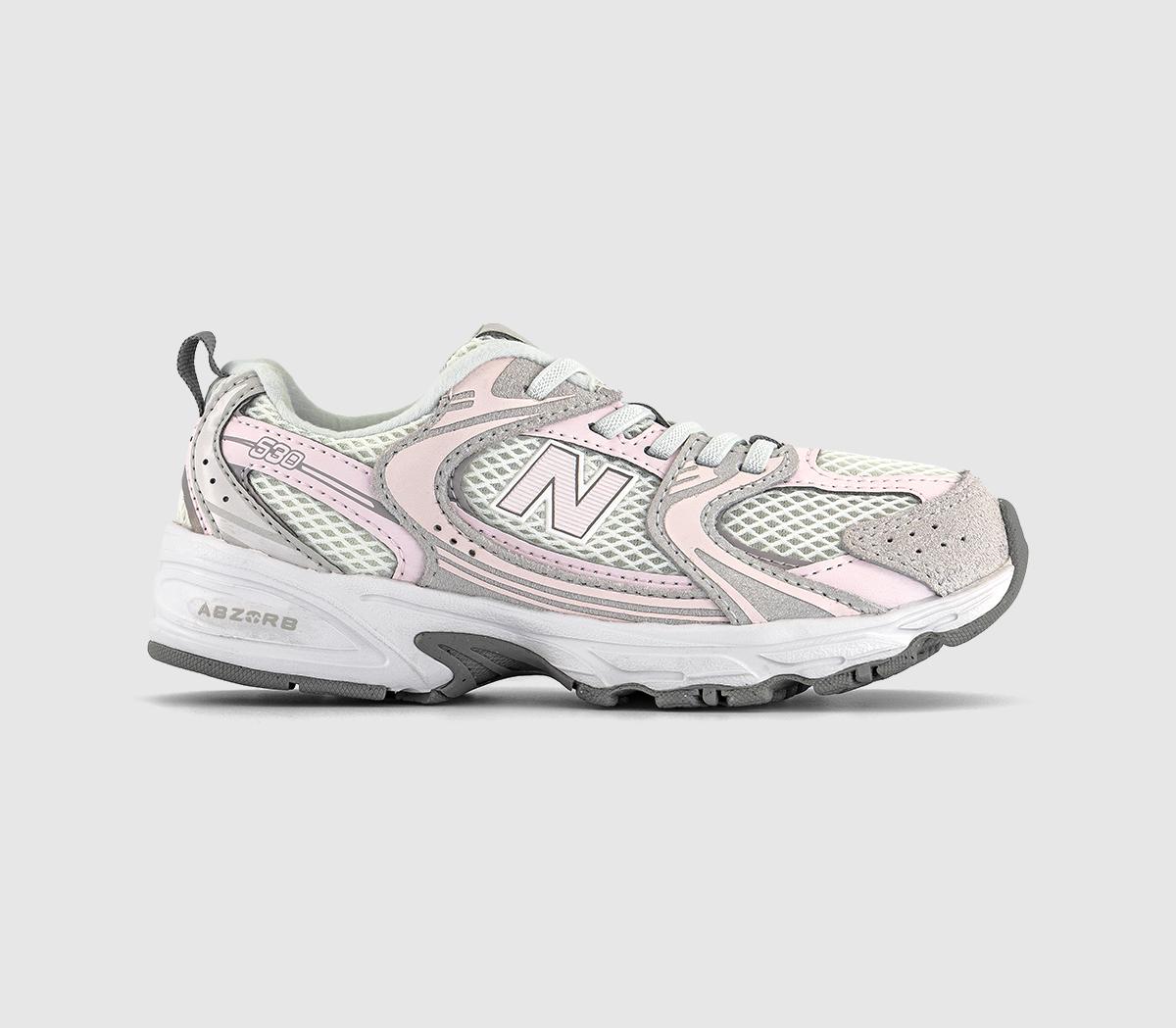 New Balance530 Youth TrainersGrey Matter Pink Salt