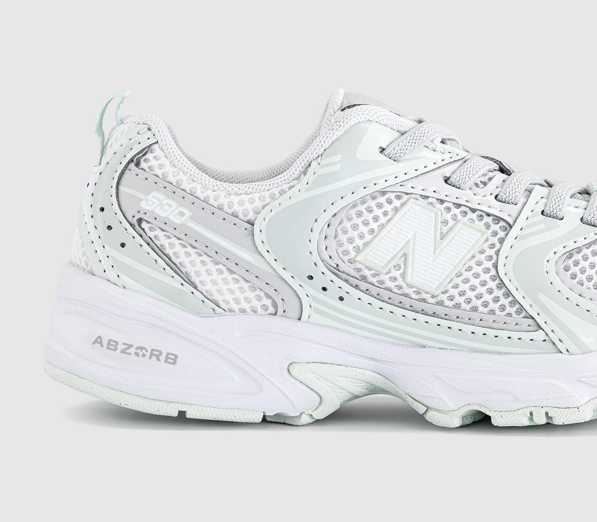 New Balance530 Youth TrainersGrey Matter Mint Water