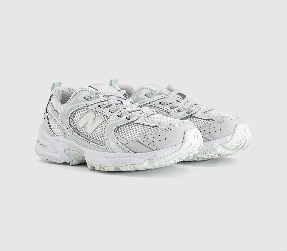 New Balance530 Youth TrainersGrey Matter Mint Water