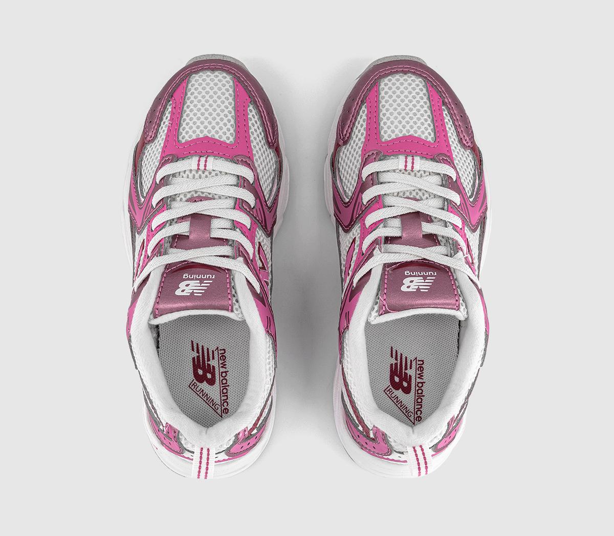 New Balance530 Youth TrainersPink Satin Shadow Red