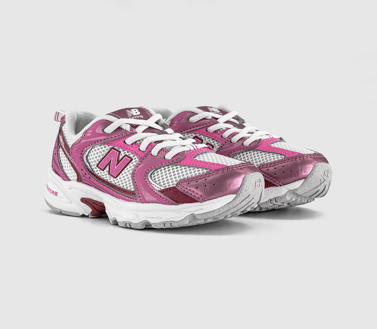 New Balance530 Youth TrainersPink Satin Shadow Red