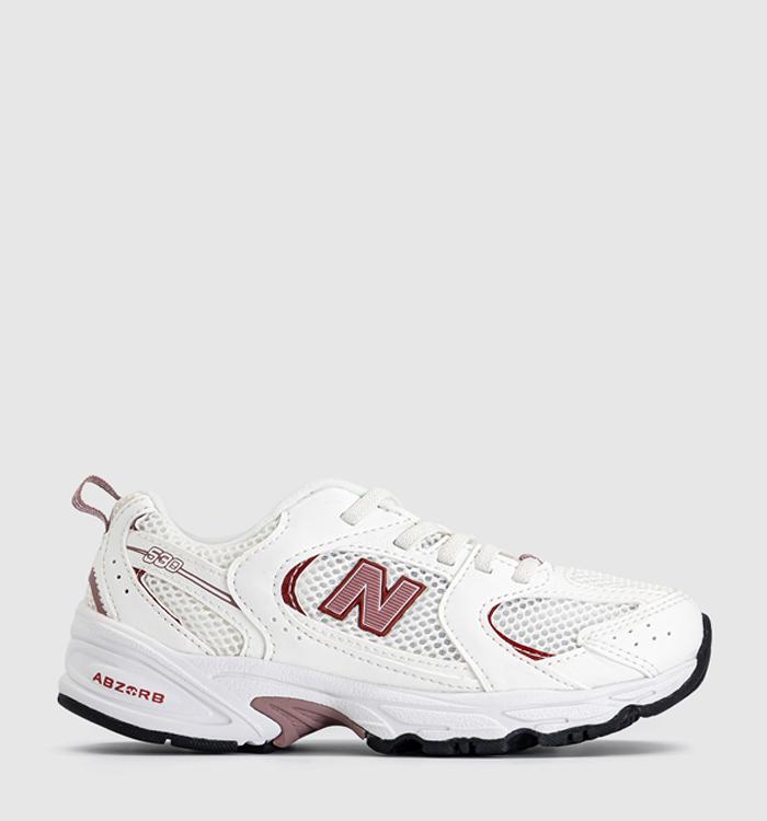 New Balance 530 Youth Trainers Sea Salt Rosewood