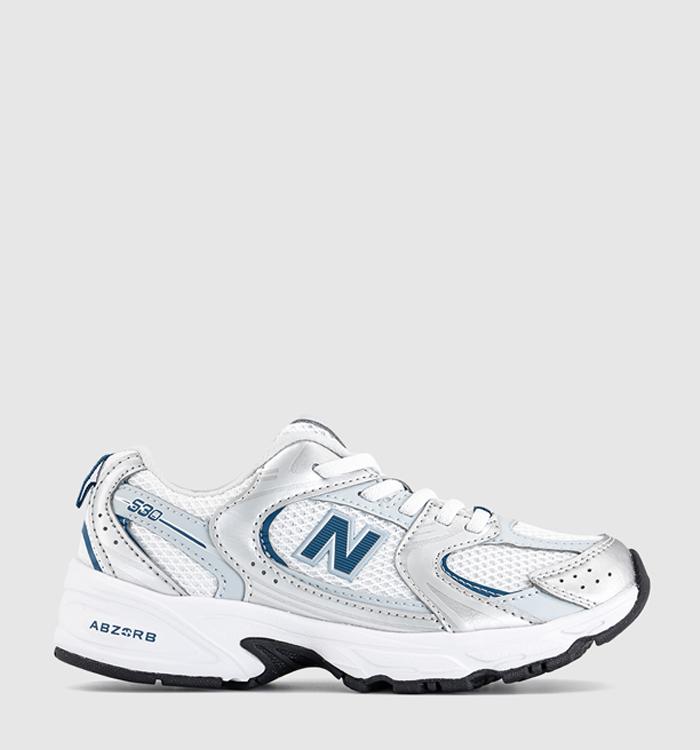 New Balance 530 Youth Trainers Silver Metallic Streamsong